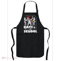 Happy 101 Days Of School Funny Dabbing Dog Pencil Apron thumb 0