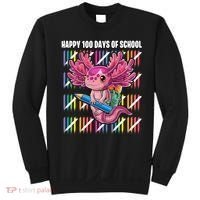 Happy 100 Days Of School Axolotl Kindergarten Costume Sweatshirt thumb 0