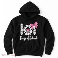 Happy 101 Days Of School Funny Student Teacher Hoodie thumb 0