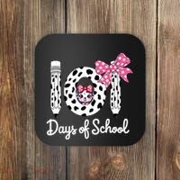 Happy 101 Days Of School Funny Student Teacher Coaster thumb 0