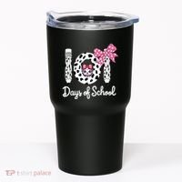 Happy 101 Days Of School Funny Student Teacher Tumbler thumb 0