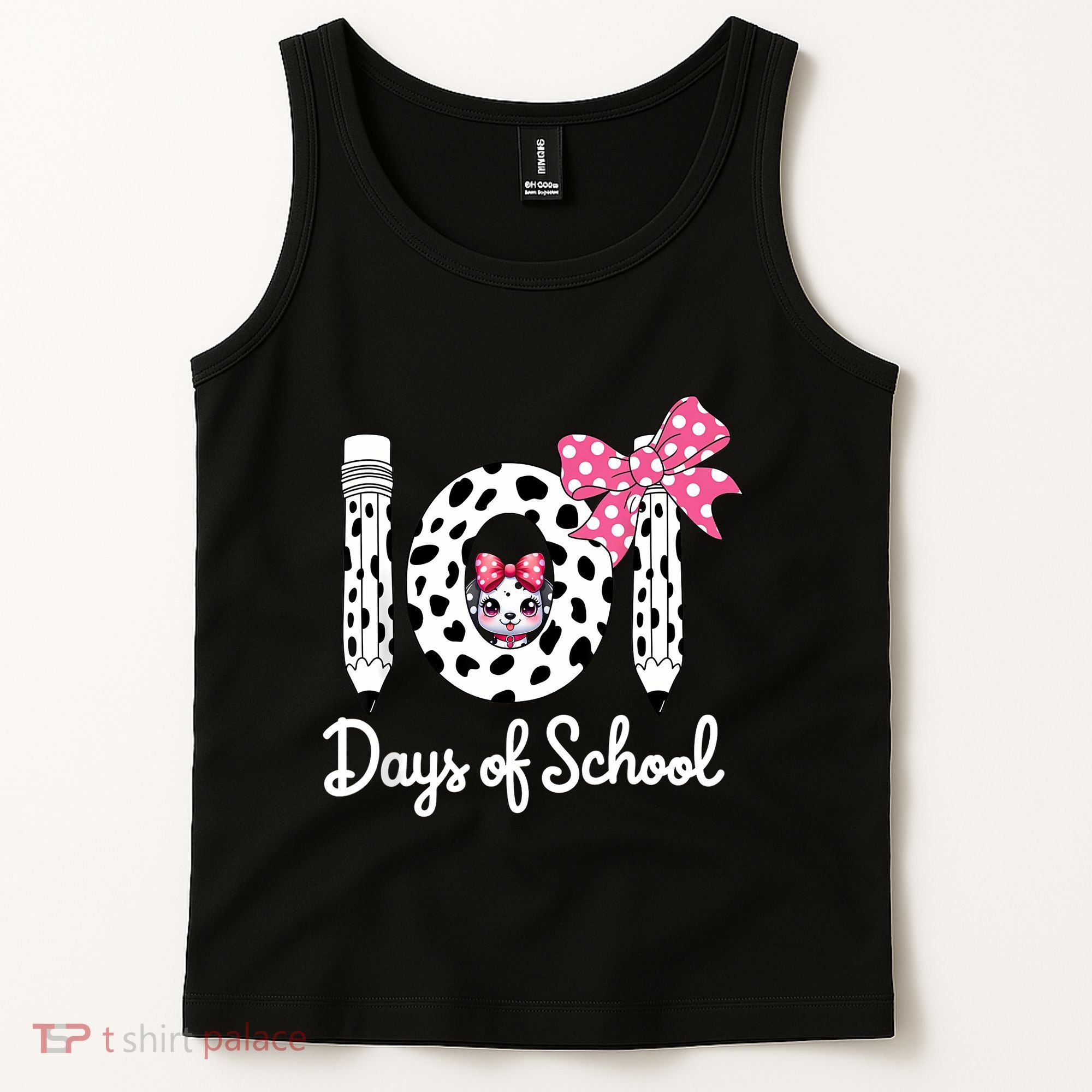 Happy 101 Days Of School Funny Student Teacher Tank Top