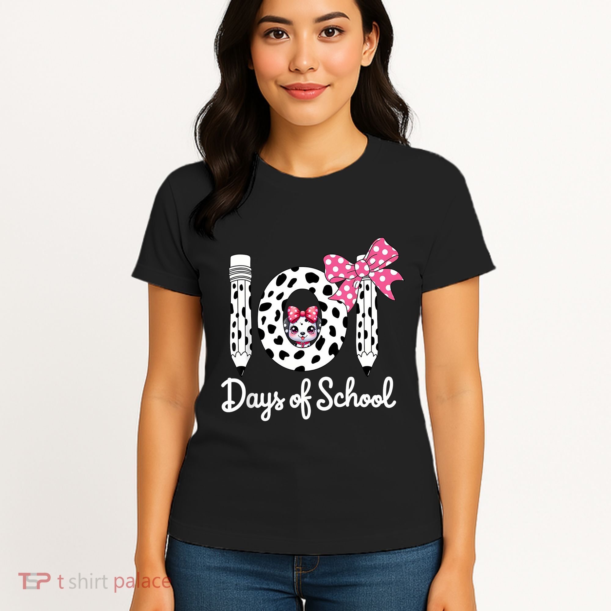 Happy 101 Days Of School Funny Student Teacher Women's T-Shirt