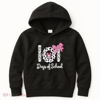 Happy 101 Days Of School Funny Student Teacher Kids Hoodie thumb 0