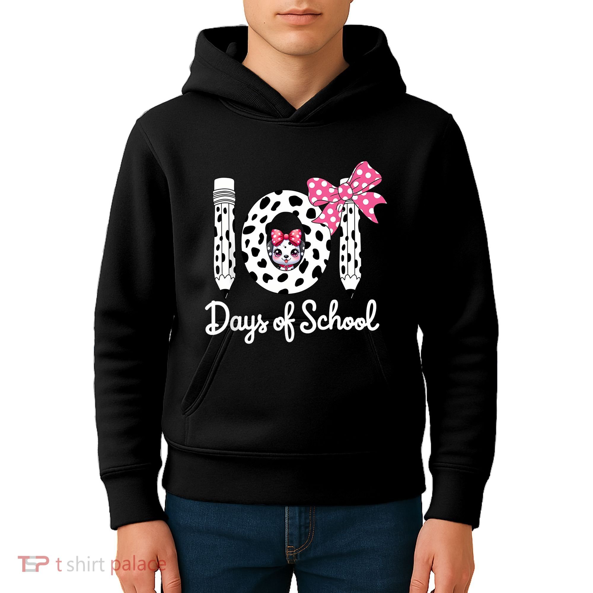 Happy 101 Days Of School Funny Student Teacher Kids Hoodie