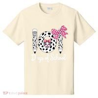 Happy 101 Days Of School Funny Student Teacher T-Shirt thumb 0