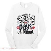 Happy 101 Days Of School Dog Long Sleeve Shirt thumb 0