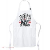 Happy 101 Days Of School Dog Apron thumb 0