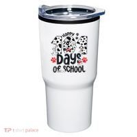 Happy 101 Days Of School Dog Tumbler thumb 0