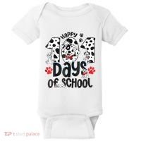 Happy 101 Days Of School Dog Baby Bodysuit thumb 0