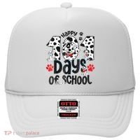 Happy 101 Days Of School Dog Hat thumb 0