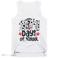Happy 101 Days Of School Dog Tank Top thumb 0