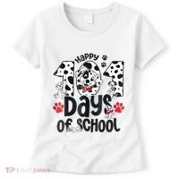 Happy 101 Days Of School Dog Women's T-Shirt thumb 0