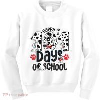 Happy 101 Days Of School Dog Kids Sweatshirt thumb 0