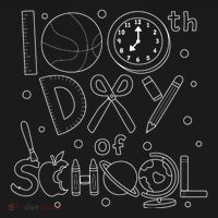 Happy 100th Days Of School Education Women's Hoodie thumb 2