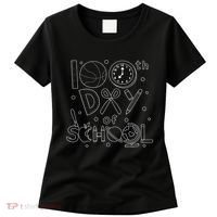 Happy 100th Days Of School Education Women's T-Shirt thumb 0