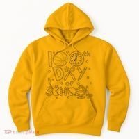Happy 100th Days Of School Education Hoodie thumb 0