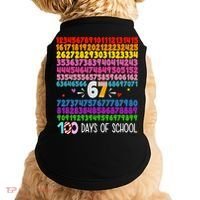 Happy 100 Days Of School Smarter 67 Teacher Students Doggie Tank thumb 0