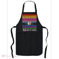 Happy 100 Days Of School Smarter 67 Teacher Students Apron thumb 0