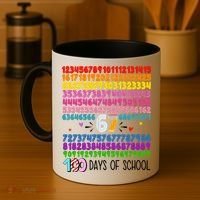 Happy 100 Days Of School Smarter 67 Teacher Students Coffee Mug thumb 4