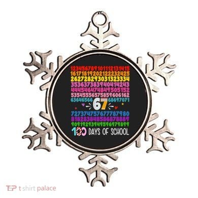 Happy 100 Days Of School Smarter 67 Teacher Students Ornament