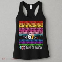 Happy 100 Days Of School Smarter 67 Teacher Students Women's Tank Top thumb 3