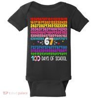 Happy 100 Days Of School Smarter 67 Teacher Students Baby Bodysuit thumb 0