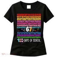 Happy 100 Days Of School Smarter 67 Teacher Students Women's T-Shirt thumb 0