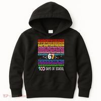 Happy 100 Days Of School Smarter 67 Teacher Students Kids Hoodie thumb 0