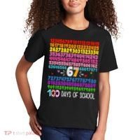 Happy 100 Days Of School Smarter 67 Teacher Students Kids T-Shirt thumb 2
