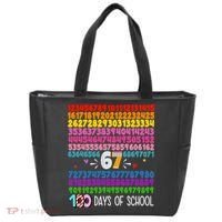 Happy 100 Days Of School Smarter 67 Teacher Students Tote Bag thumb 0