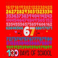 Happy 100 Days Of School Smarter 67 Teacher Students Santa Hat thumb 1
