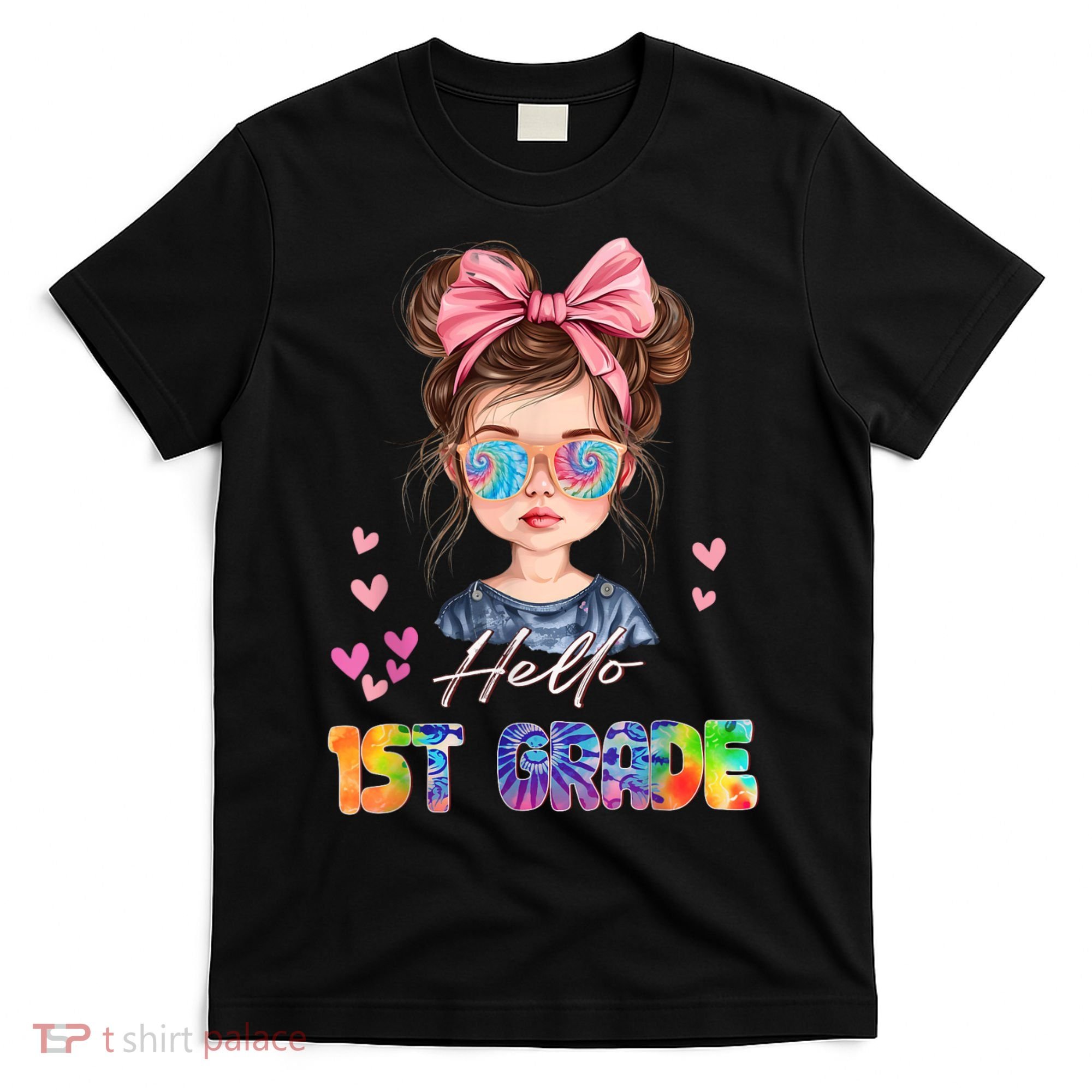 Hello 1st Grade Back To School Gift For Girl T-Shirt