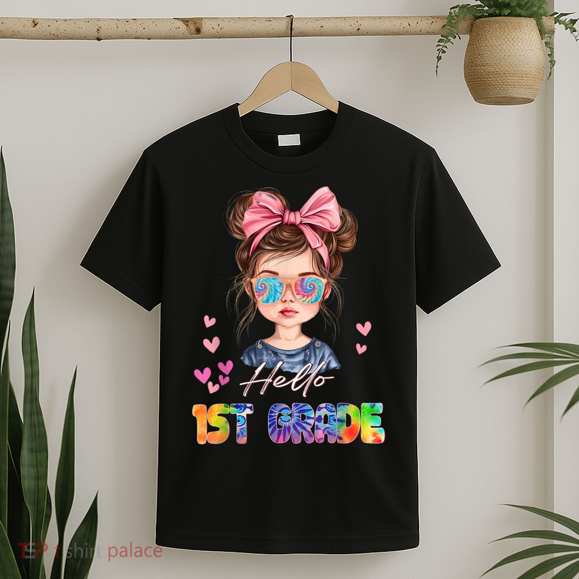 Hello 1st Grade Back To School Gift For Girl T-Shirt