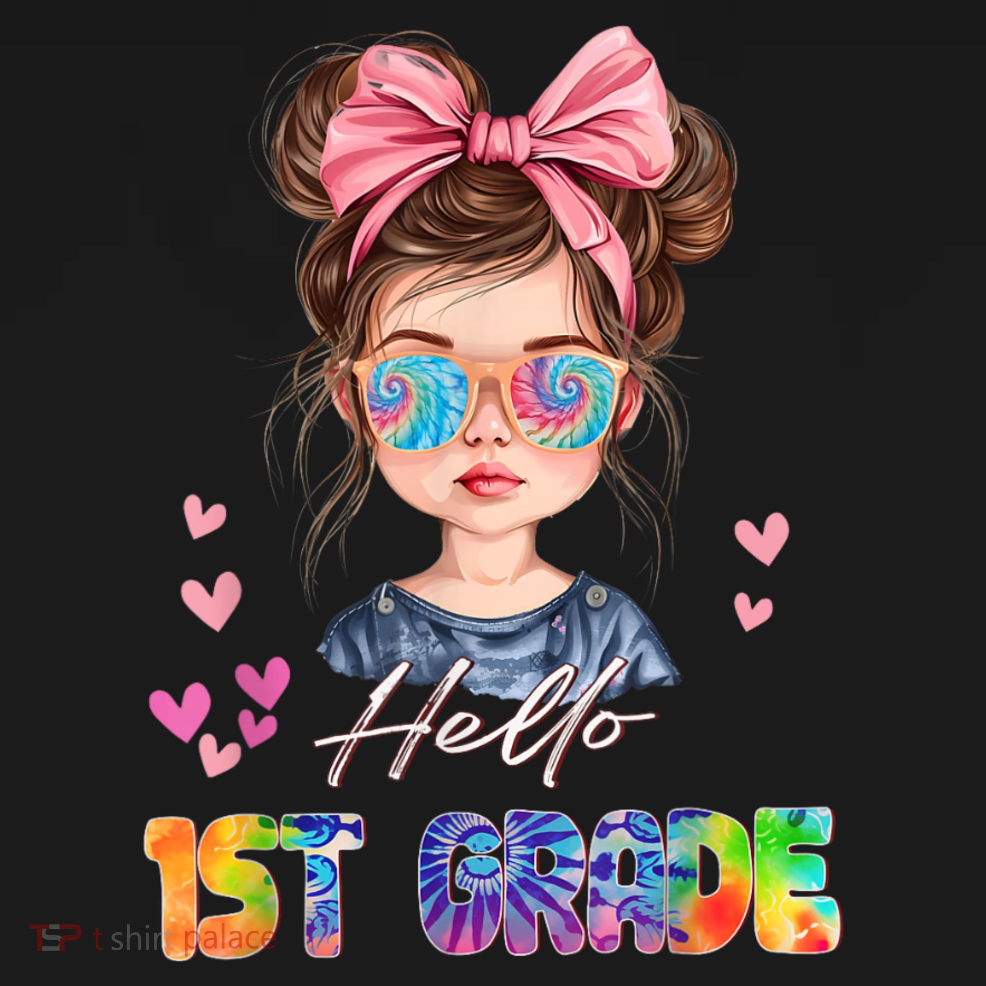 Hello 1st Grade Back To School Gift For Girl T-Shirt