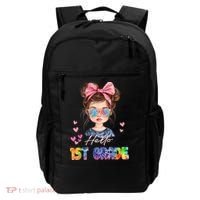 Hello 1st Grade Back To School Gift For Girl Backpack thumb 0