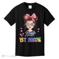 Hello 1st Grade Back To School Gift For Girl Kids T-Shirt thumb 0