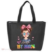 Hello 1st Grade Back To School Gift For Girl Tote Bag thumb 0