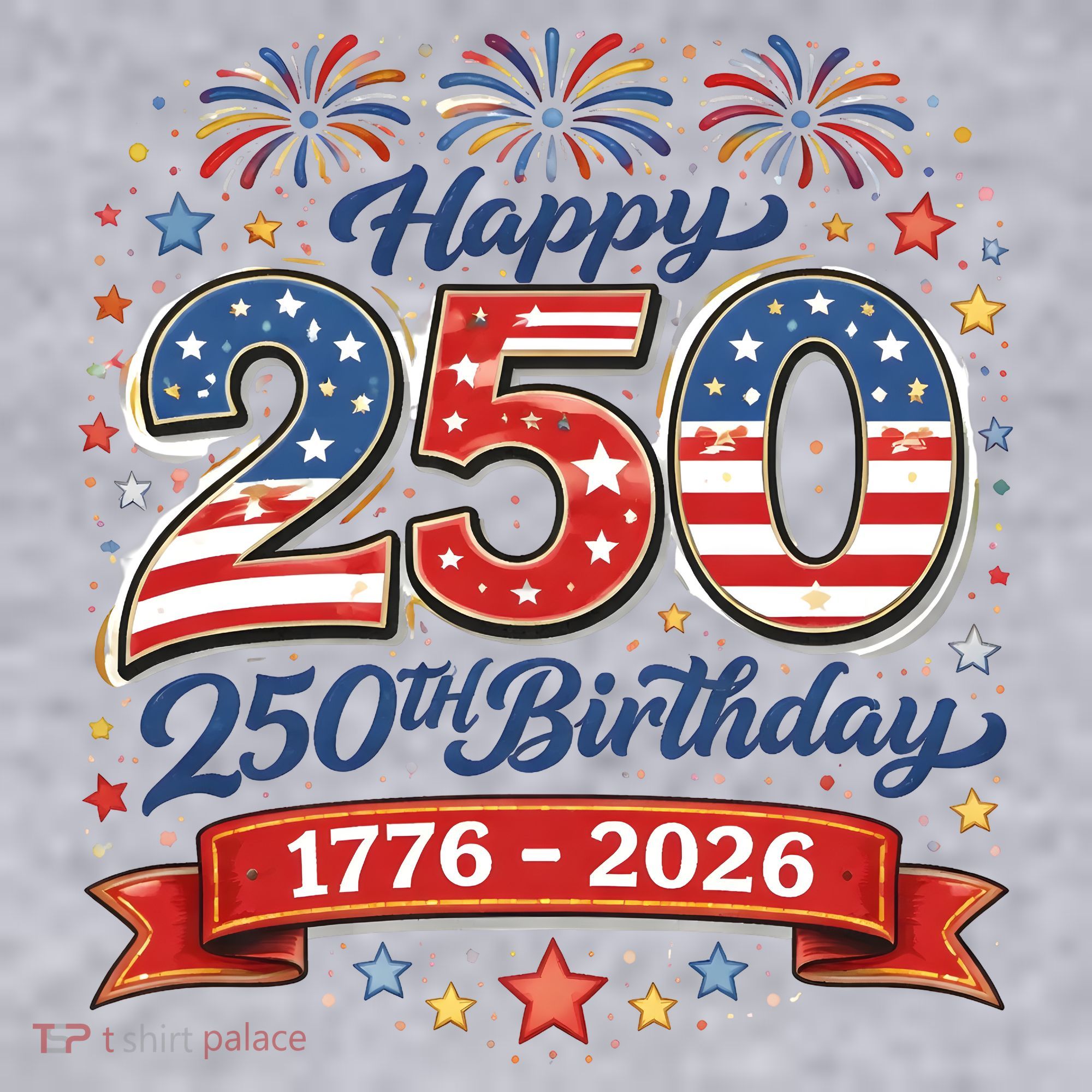 Happy 250th Birthday 1776 USA Women's Sweatshirt