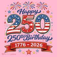 Happy 250th Birthday 1776 USA Coaster thumb 2