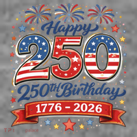 Happy 250th Birthday 1776 USA Toddler Hoodie thumb 2