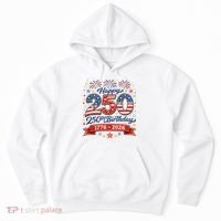 Happy 250th Birthday 1776 USA Hoodie thumb 0