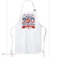 Happy 250th Birthday 1776 USA Apron thumb 0