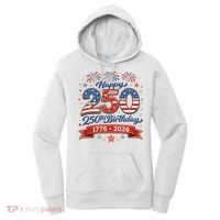 Happy 250th Birthday 1776 USA Women's Hoodie thumb 0
