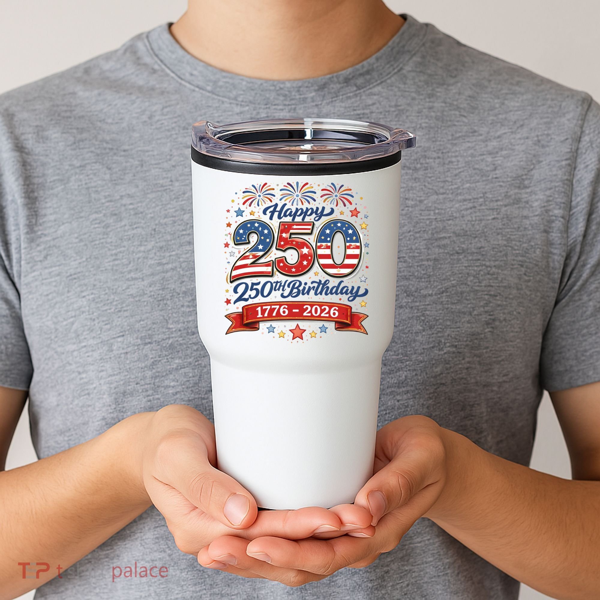 Happy 250th Birthday 1776 USA Tumbler