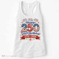 Happy 250th Birthday 1776 USA Women's Tank Top thumb 0