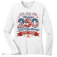 Happy 250th Birthday 1776 USA Women's Long Sleeve Shirt thumb 0