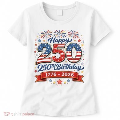 Happy 250th Birthday 1776 USA Women's T-Shirt