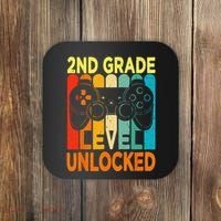 Hello 2nd Grade Level Unlocked Video Game Back To School Coaster thumb 0