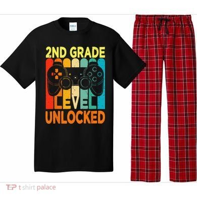 Hello 2nd Grade Level Unlocked Video Game Back To School Pajama Set